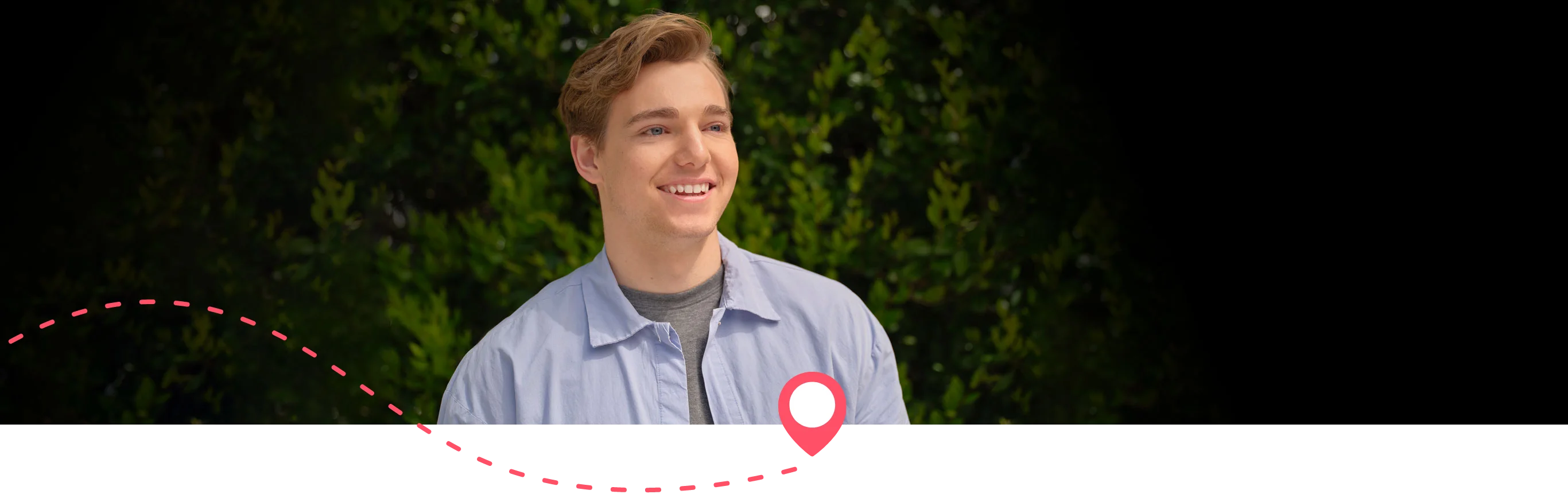 Background image for staying on track